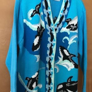 Beautiful NWT Storybook Knits Ocean Scene